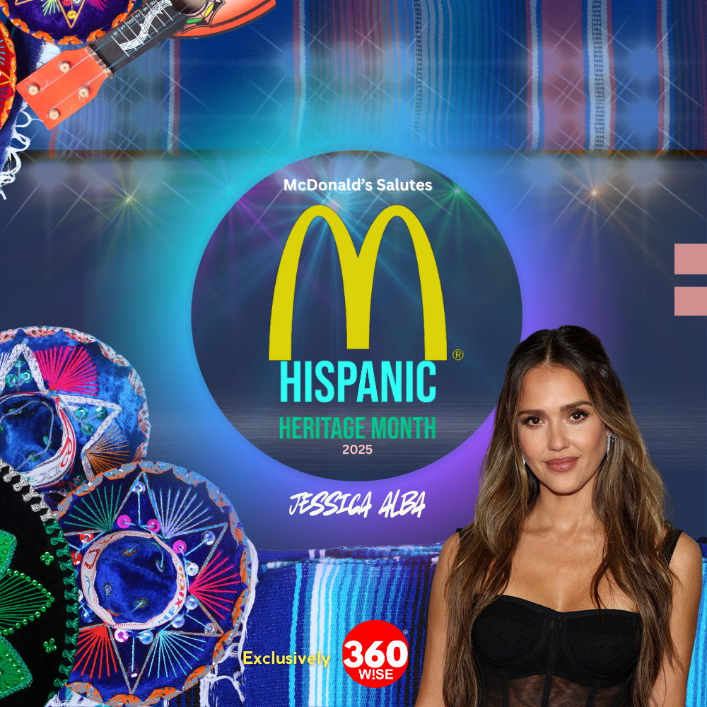 Jessica Alba – McDonald’s Hispanic Heritage Month 2025 honoree celebrated by 360WiSE