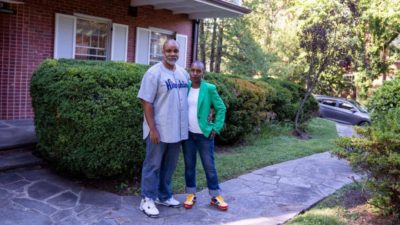 Black couple sues after they say home