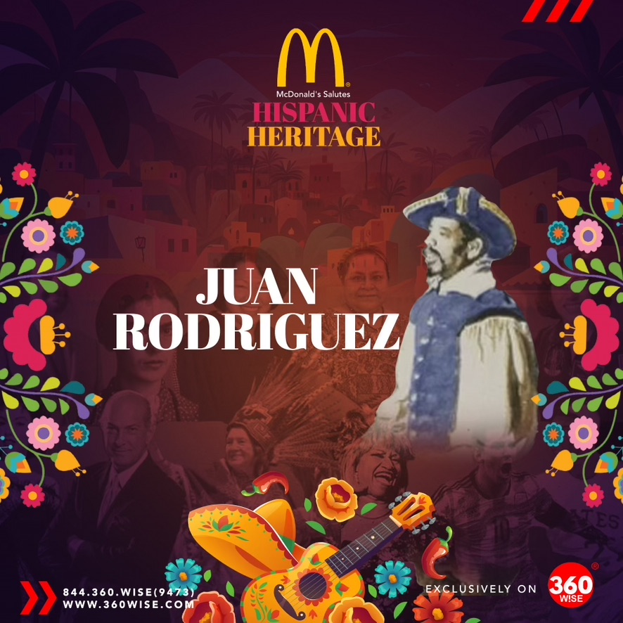 Juan Rodriguez - Honored by McDonald's Hispanic Heritage Month - powered by 360WiSE