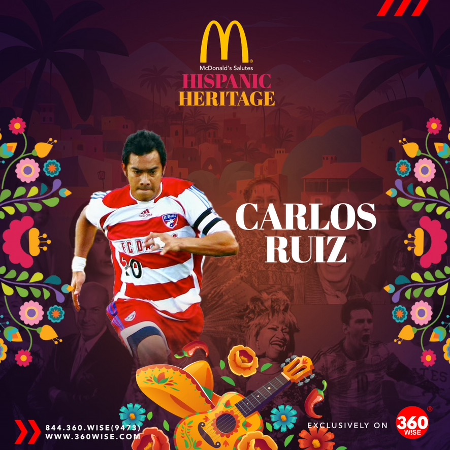 Carlos Ruiz - Honored by McDonald's Hispanic Heritage Month - powered by 360WiSE