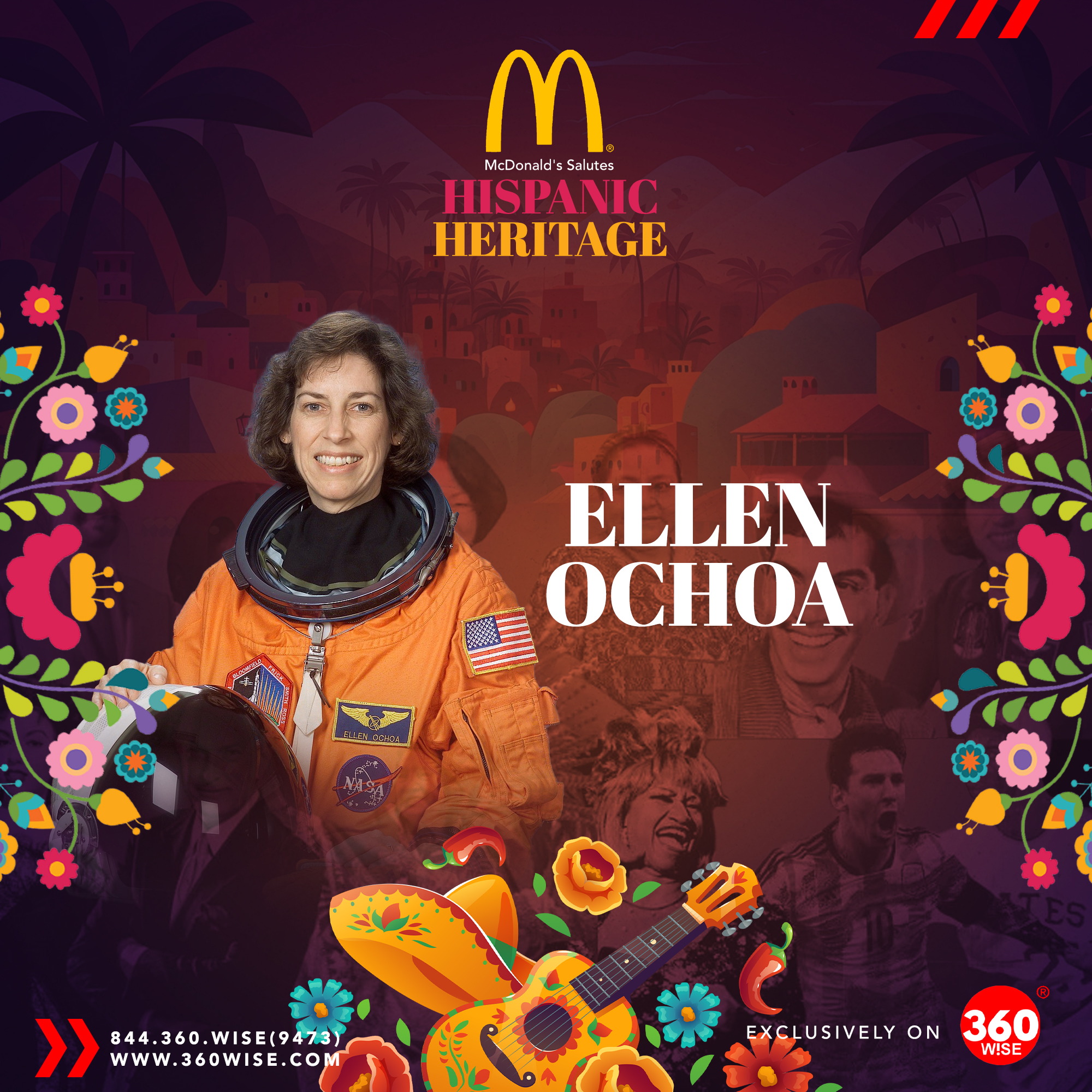 Ellen-Ochoa  - McDonald's Hispanic Heritage - 360WiSE