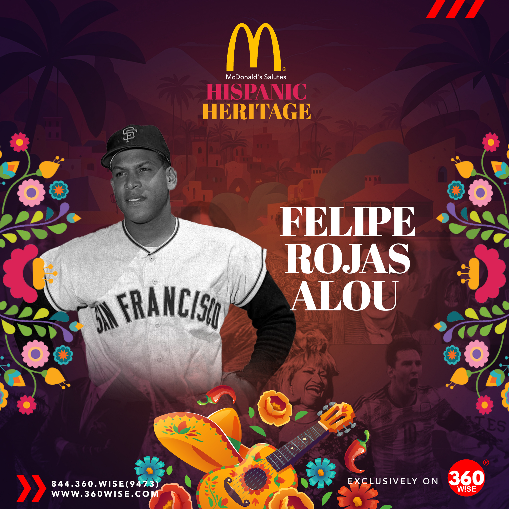 Felipe Rojas Alou - McDonald's Hispanic Heritage - 360WiSE