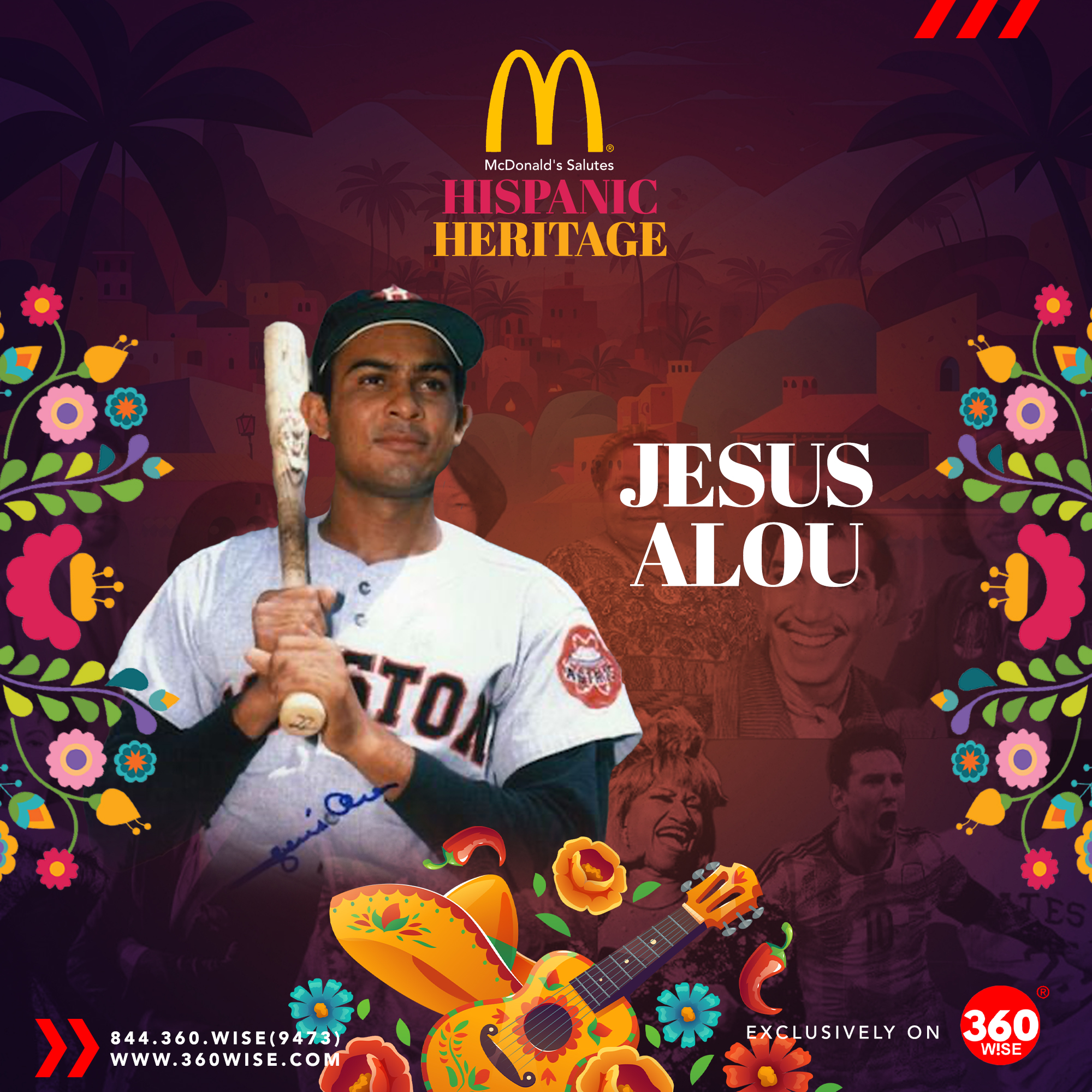 Jesus Alou - McDonald's Hispanic Heritage - 360WiSE