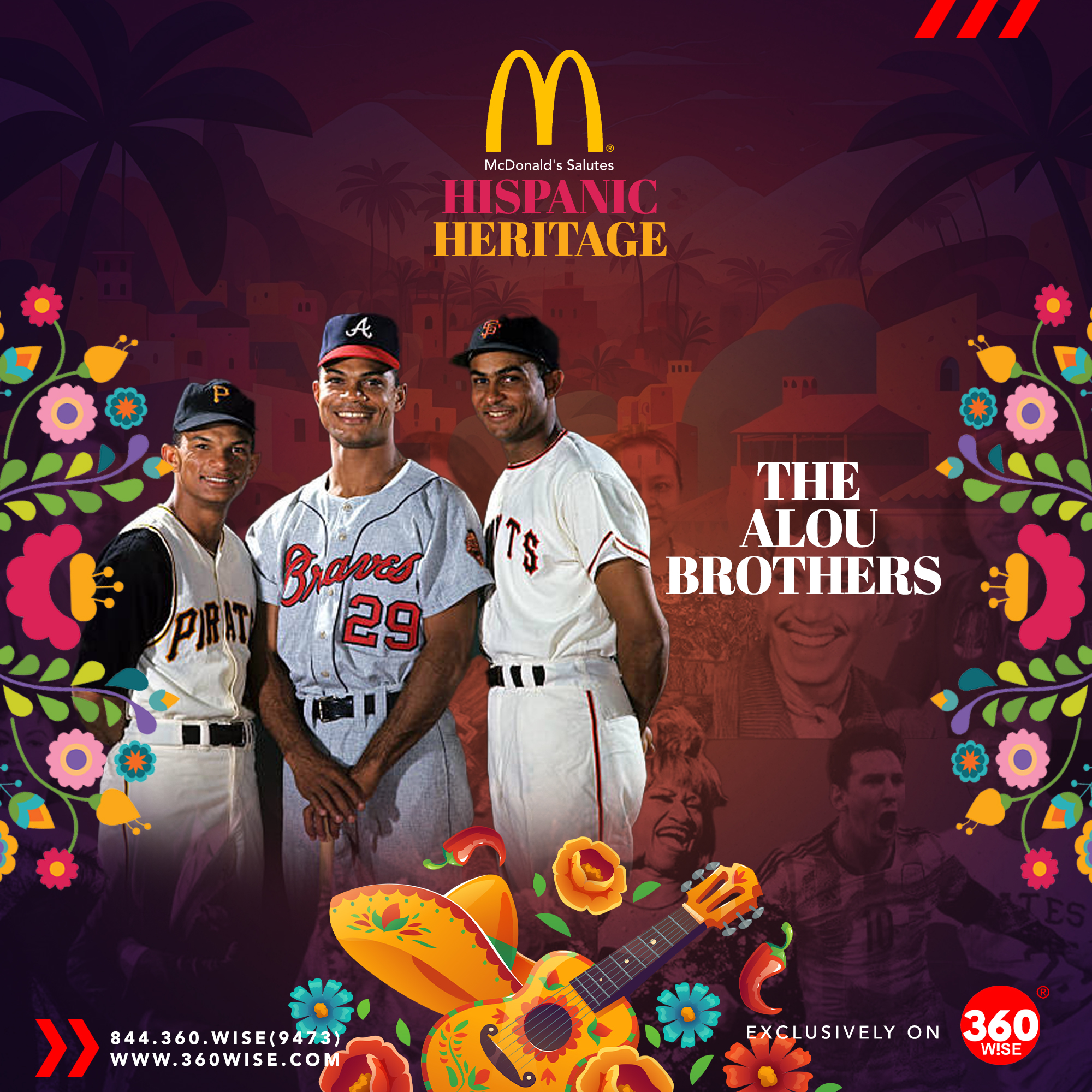 The Alou Brothers  - McDonald's Hispanic Heritage - 360WiSE