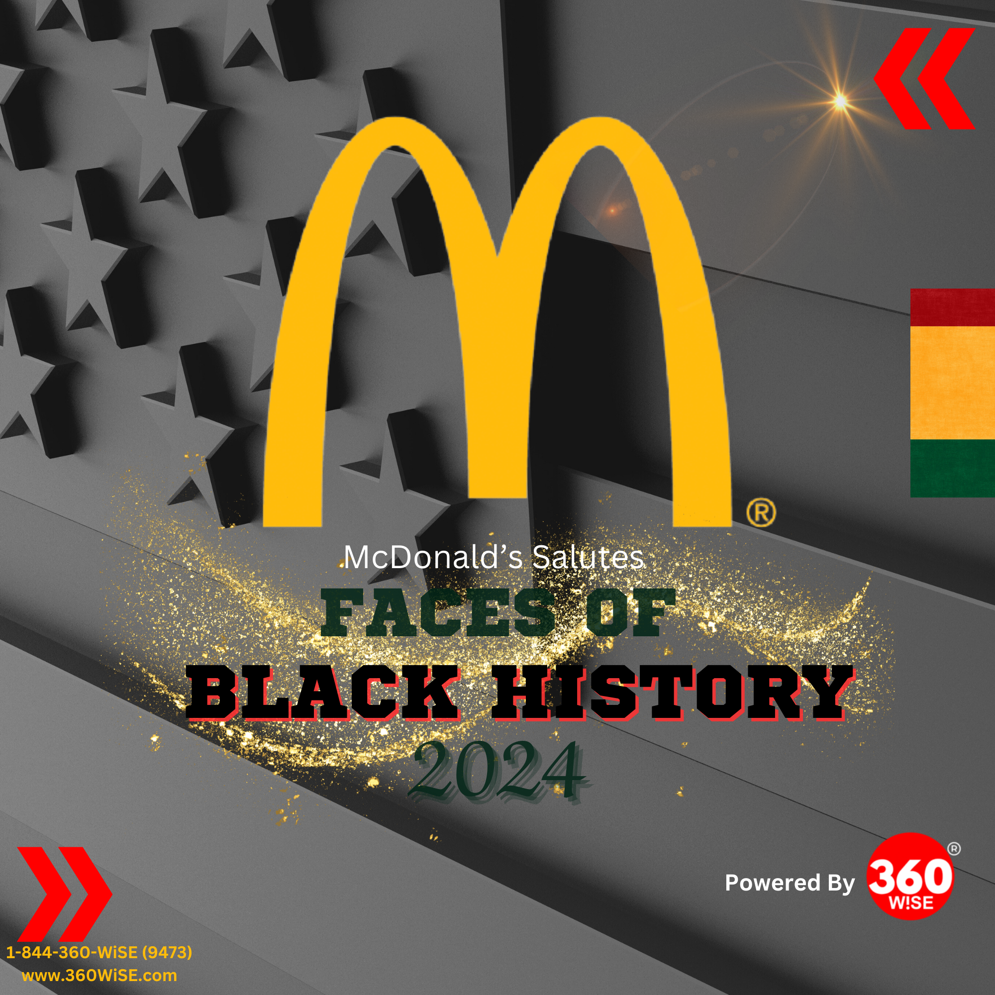 McDonald's Faces of Black History : Powered by 360WiSE 2024