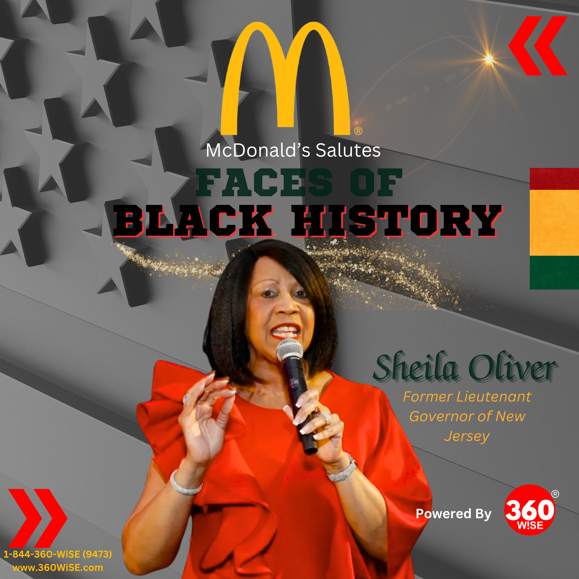 McDonald's Faces of Black History Salutes Sheila Oliver
