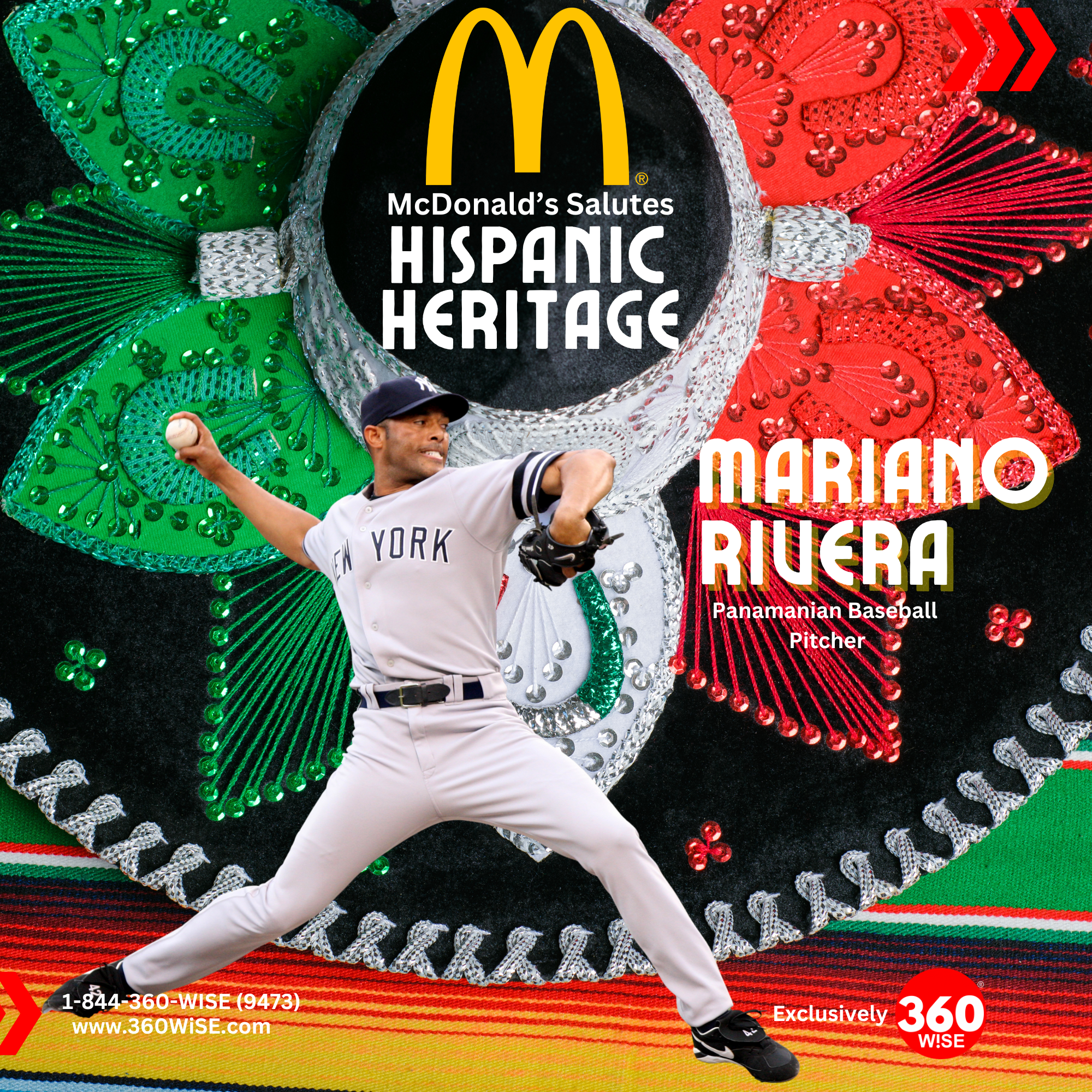 Mariano Rivera, Baseball Legend Honored for Hispanic Heritage