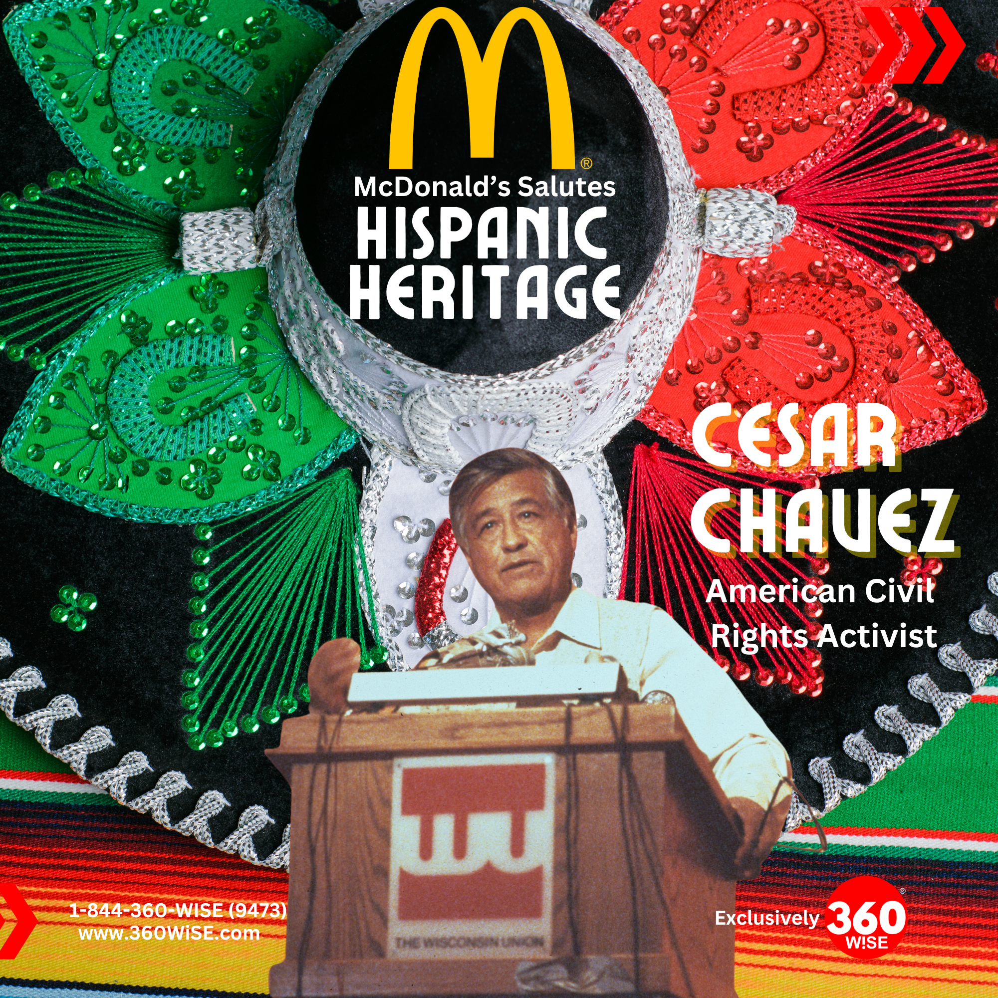 The Icon Lin Mauel Miranda for McDonald's Hispanic Heratige