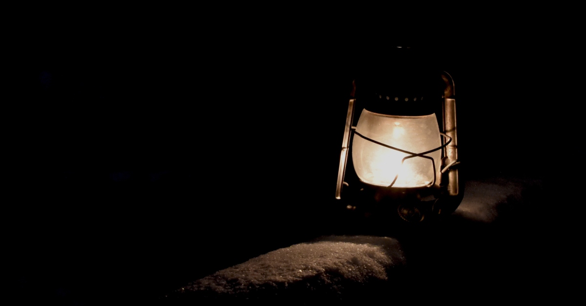 15264 lantern at night god sees whats done in the d fYnS91