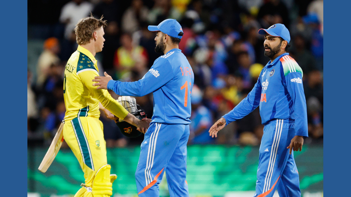Australia wins the toss and will bat first against India in the third one-day international 6 589d09bd 128c 47fd ac6a bcfc2c654af5 1140x641 v3O1Hr