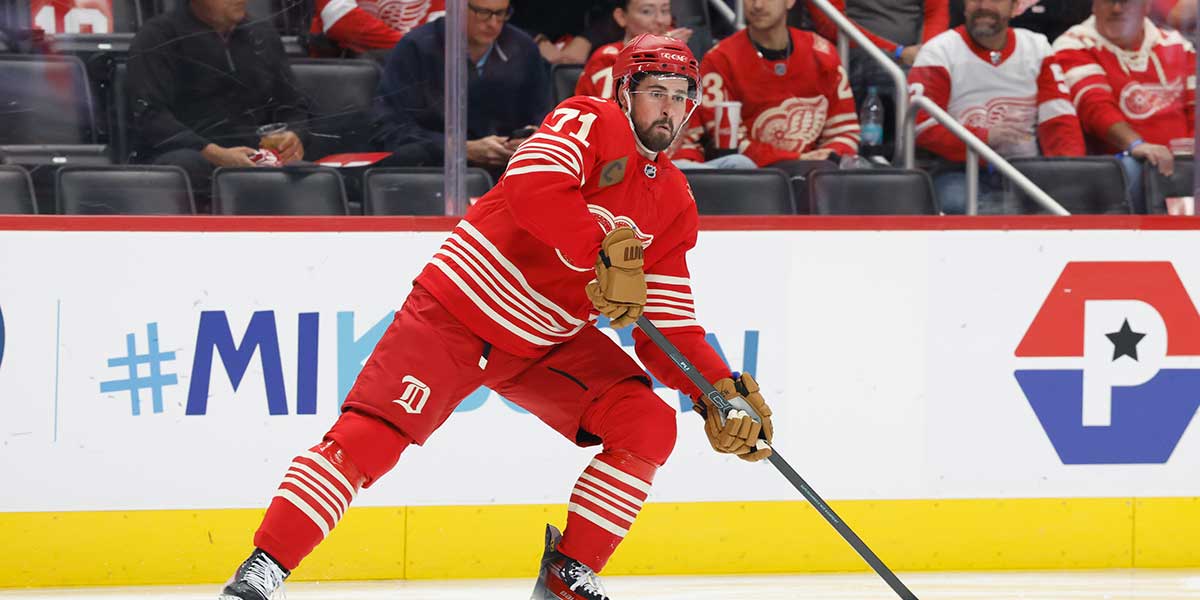 Dylan Larkins brutally honest admission after Canadiens loss