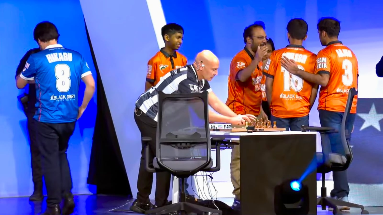 Gukesh vs Hikaru Nakamura checkmate OQ53C2