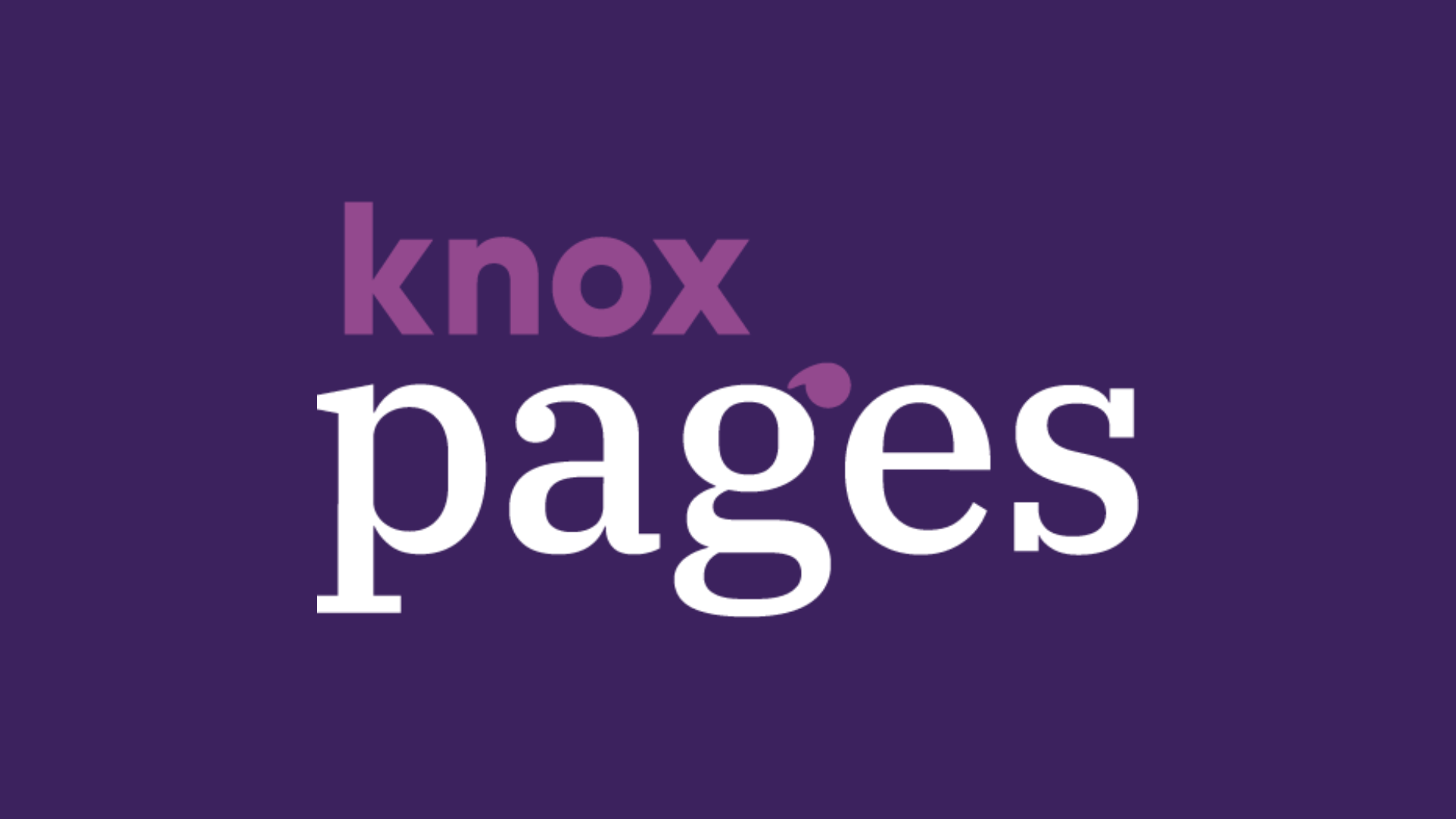 Knox Pages GsSklq