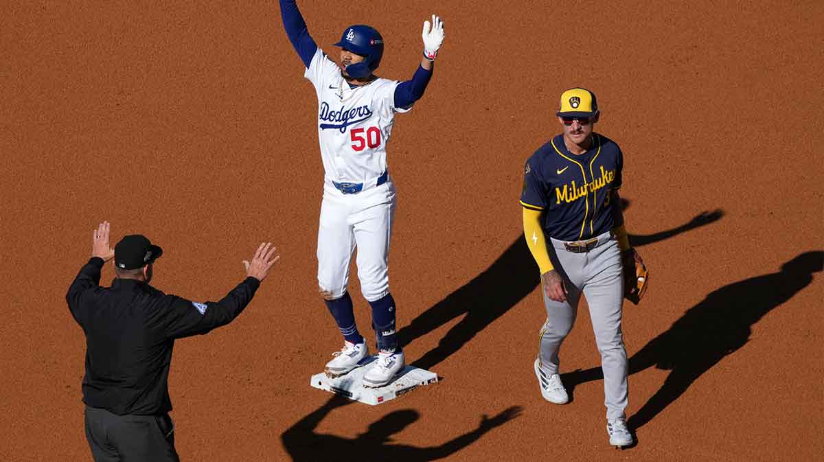 Los Angeles Dodgers shortstop Mookie Betts 2 7chT5O