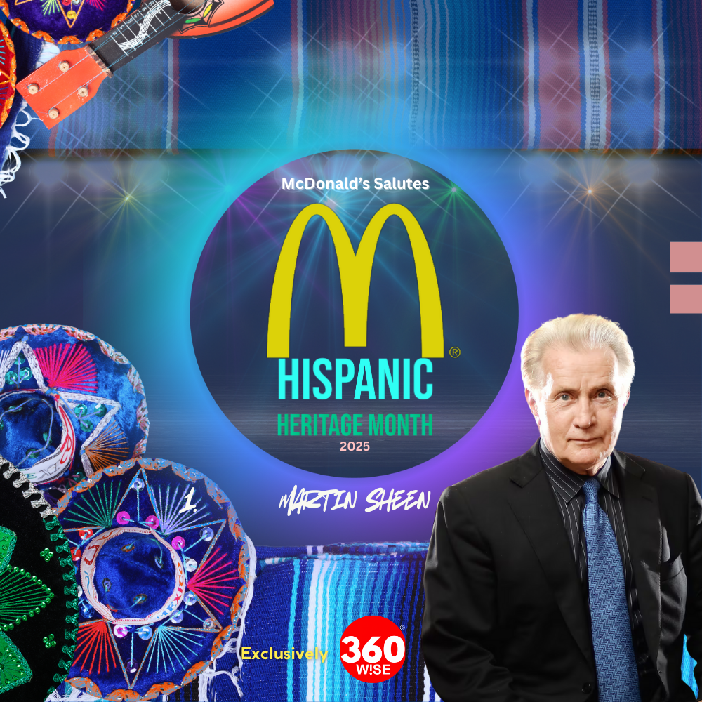 Martin Sheen Hispanic Heritage 2025 | McDonald’s & 360WiSE Celebrate Hispanic Icons 4 🇲🇽 Martin Sheen - McDonald's Hispanic Heritage Month