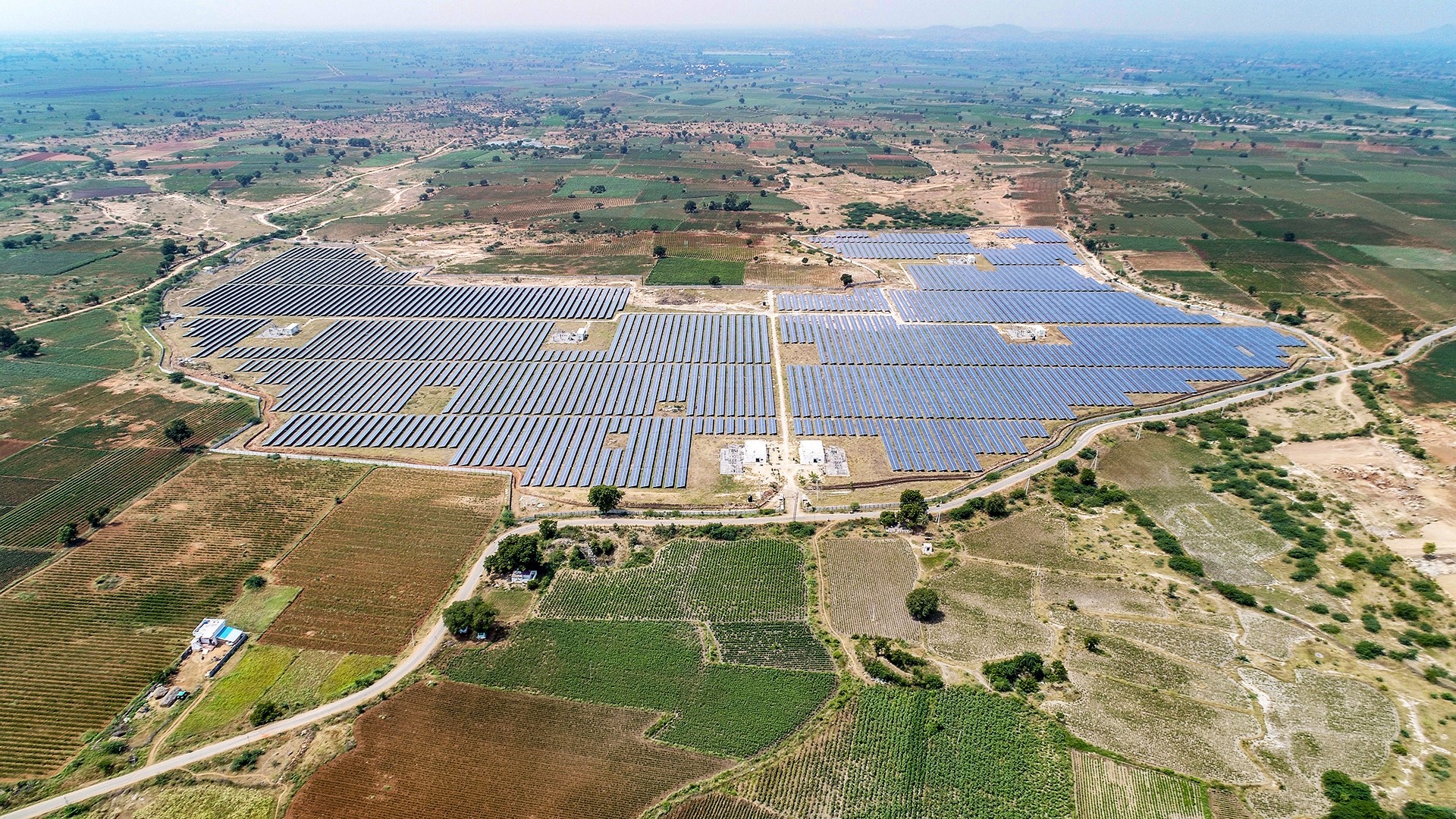 Solar Power Plant Telangana I ZRM6Ef