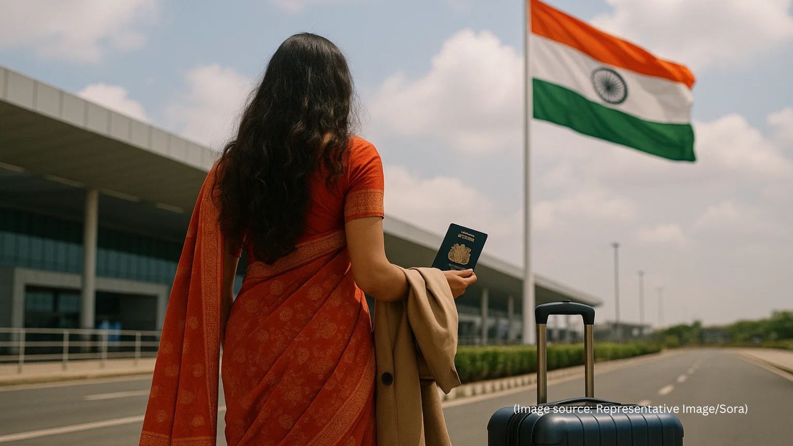 Woman returns to India 1 1IZpuF