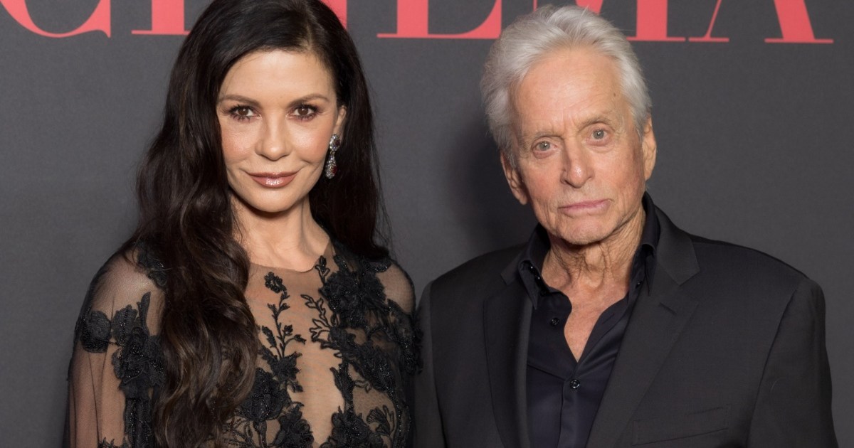 catherine zeta jones wednesday michael douglas qb0m3z