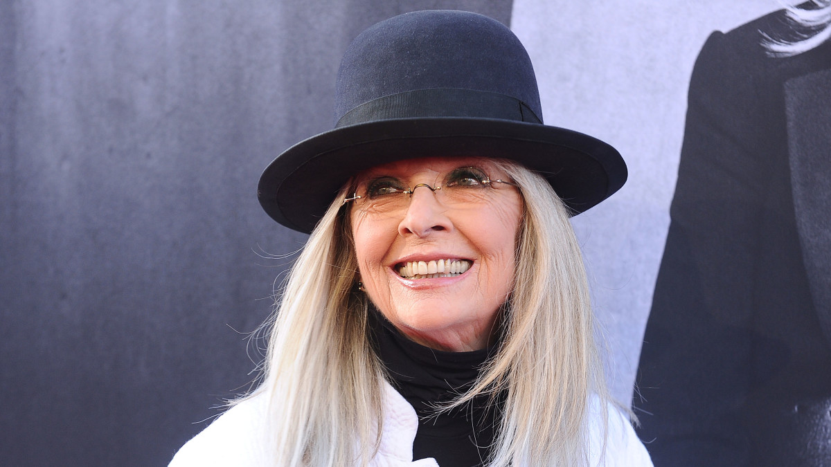 hollywood ca june 08 actress diane keaton attends the afi life achievement award gala at dolby theatre on june 8 2017 in hollywood california photo by jason laverisfilmmagic stockpack gettyimages 4shCet