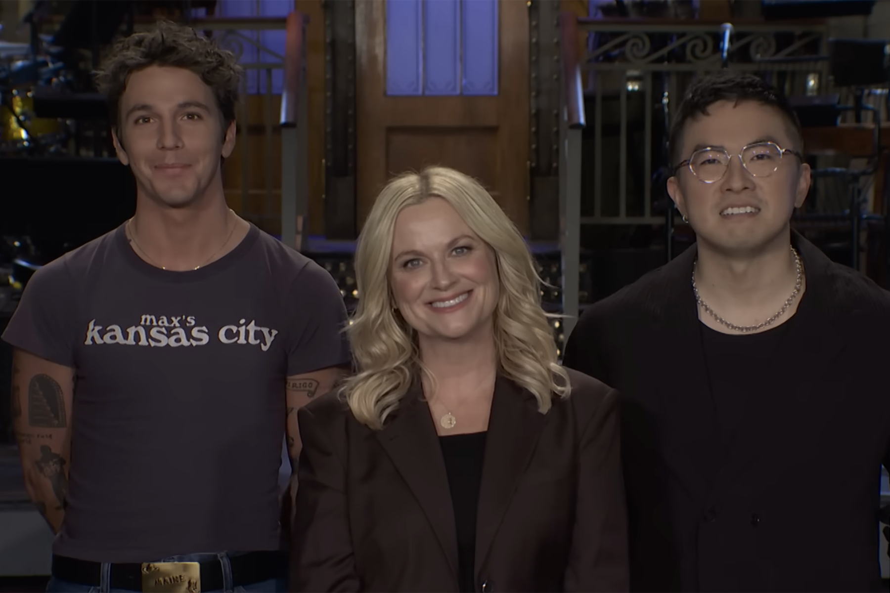 role model amy poehler bowen yang snl promo 2025 billboard 1548 VRaJHl