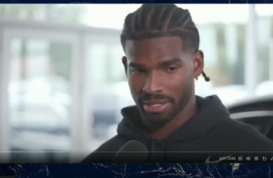 shedeur sanders soRr9w